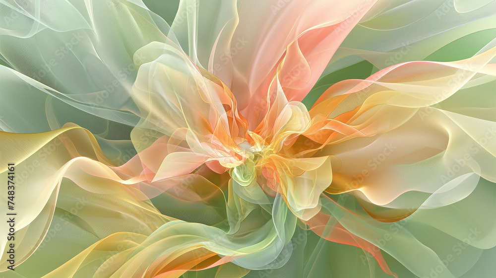A subtle mellow banner background with a Mother's Day theme A subtle mellow banner background with a Mother's Day theme