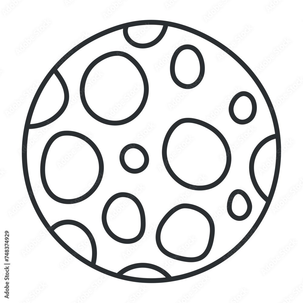 Planet sketch icon Hand Draw Vector illustration Planet sketch icon Hand Draw Vector illustration