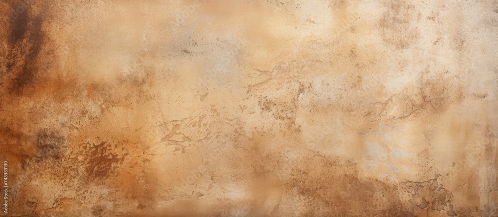 A light brown cement wall with white accents stands in front of a textured brown background. The wall adds depth and contrast to the earthy tones of the setting. A light brown cement wall with white accents stands in front of a textured brown background. The wall adds depth and contrast to the earthy tones of the setting.