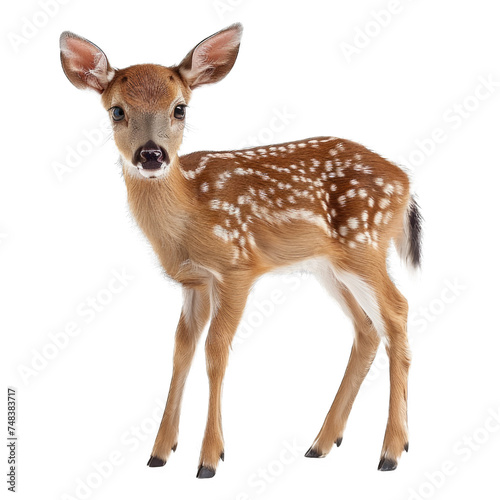 deer isolated on transparent background, element remove background, element for design