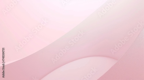 Minimalist Pink Gradient Backdrop Wide-Angle Lens Shot