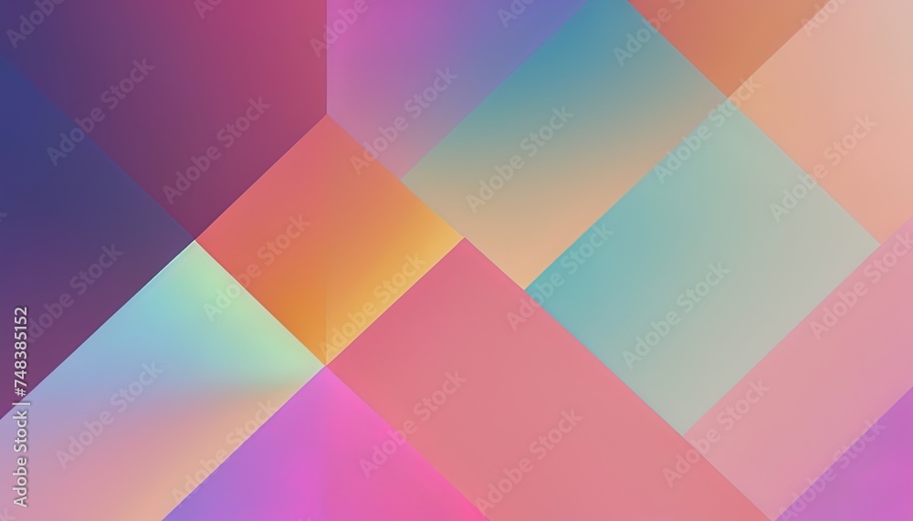 Abstract geometric background shape pastel color illustration Abstract geometric background shape pastel color illustration