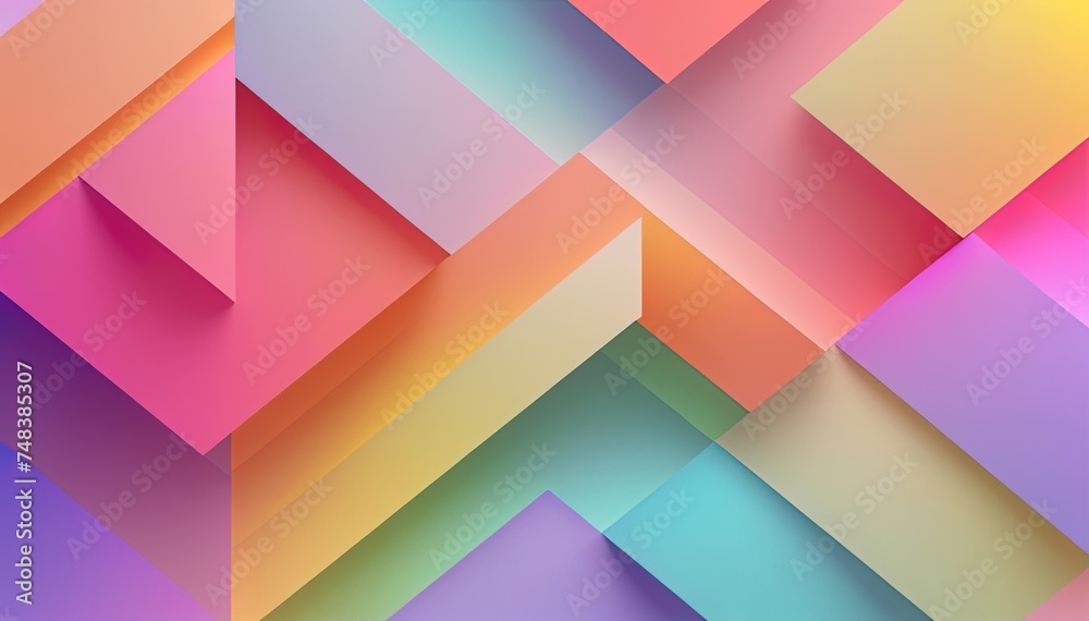 Abstract colorful geometrical shapes 3d background with squares Abstract colorful geometrical shapes 3d background with squares