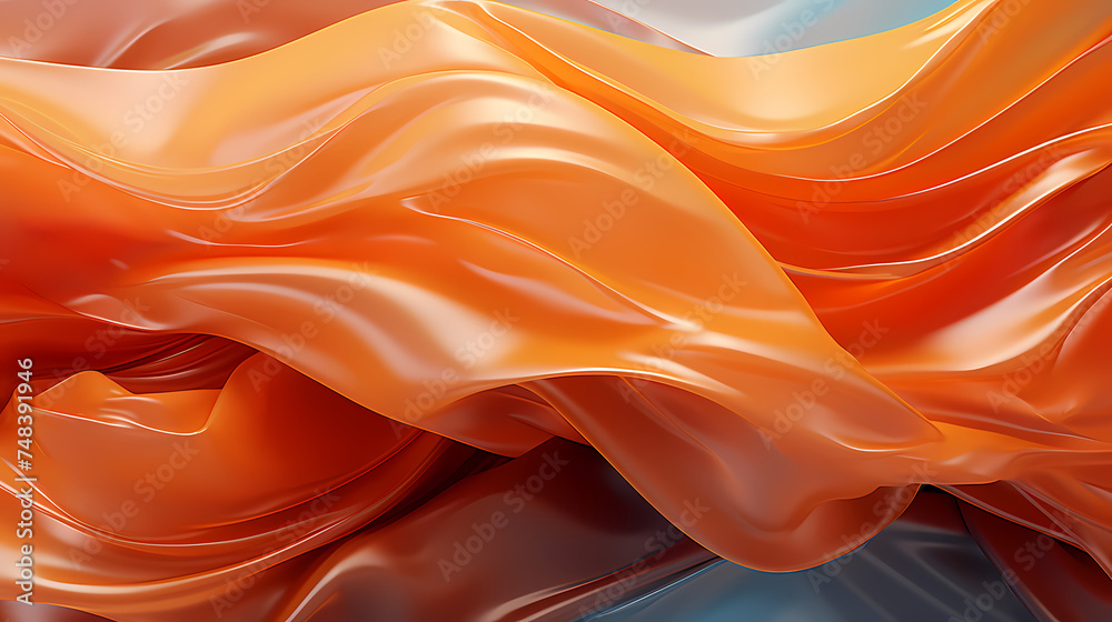 Fototapeta premium Crumpled aluminum foil surface, abstract metal background