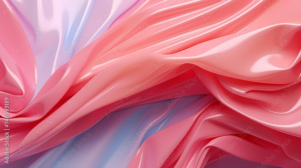 Obraz premium Crumpled aluminum foil surface, abstract metal background