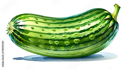 Celebrating the Refreshing Taste of Delicious Cucumbers(Generative AI)