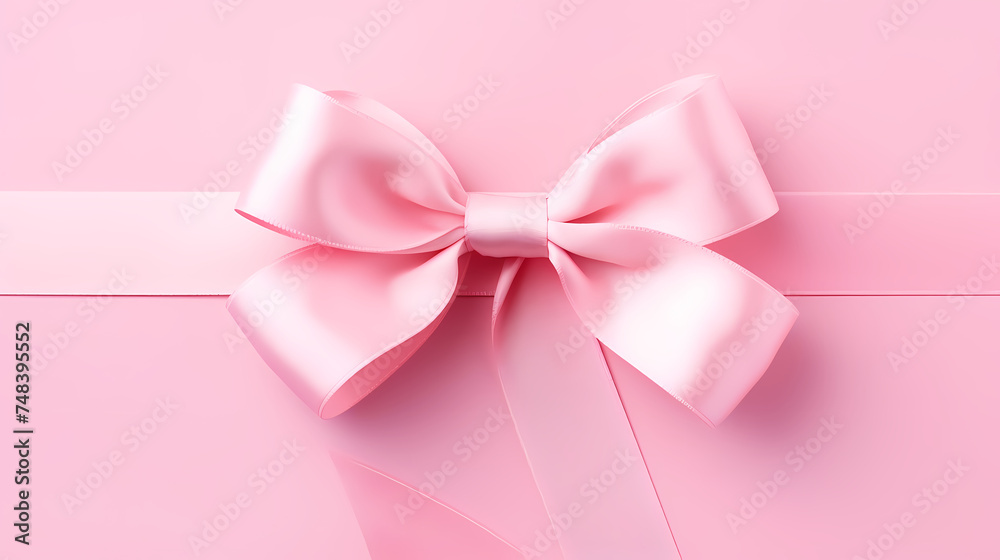 Ribbon on background Ribbon on background