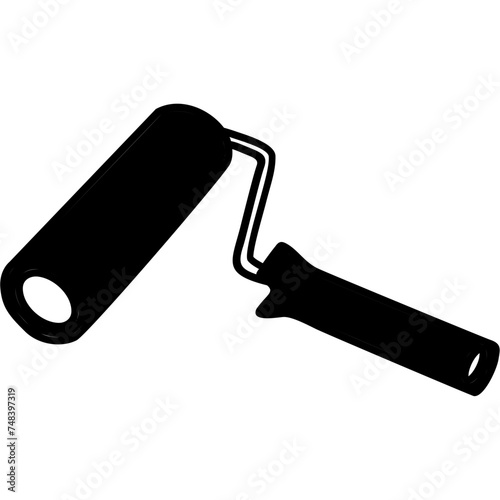 Roller Paint Icon