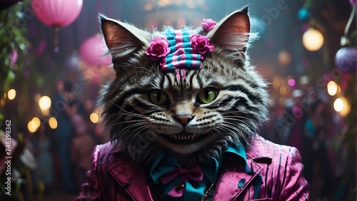 Anthropomorphic Cheshire Cat