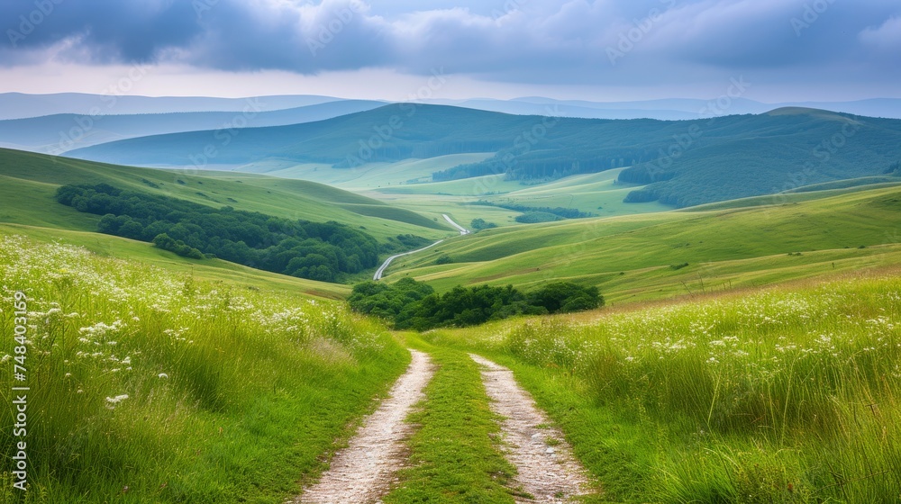 Obraz premium Empty asphalt road highway background