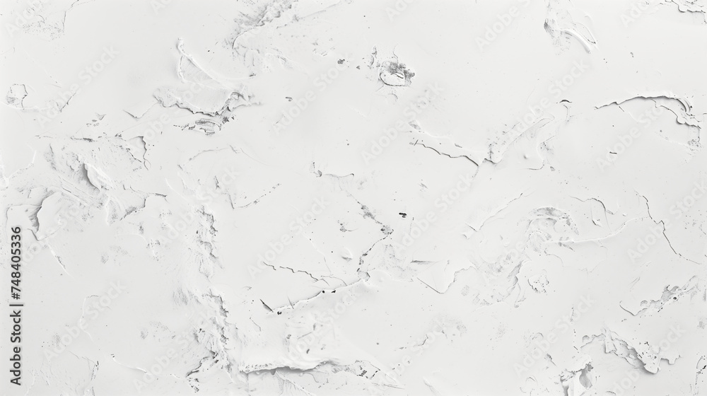 High-Definition White Concrete Texture with Subtle Cracks and Texture Variations