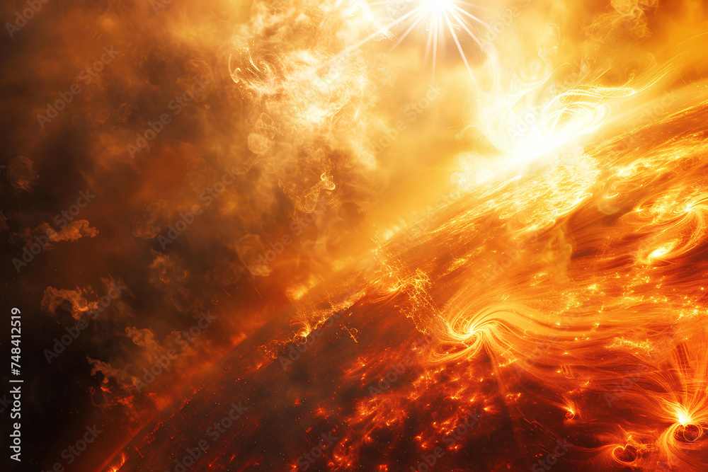 Cosmic Solar Explosion Cosmic Solar Explosion