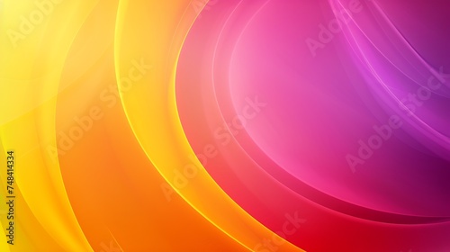 Yellow orange red purple abstract background Gradient Rainbow background with space for design Web banner Wide Panoramic Website header : Generative AI