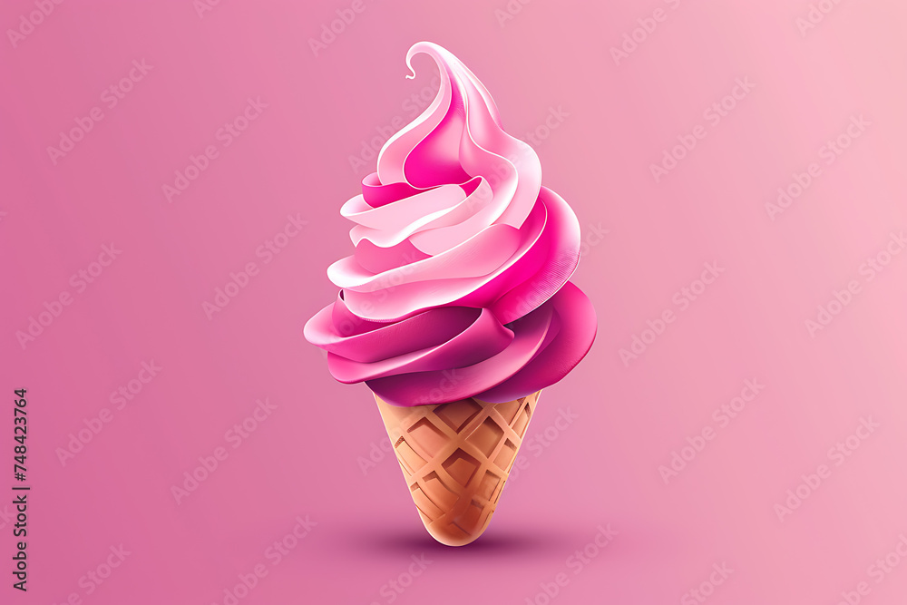 colorful ice cream cone colorful ice cream cone