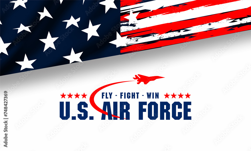 U.S air force birthday vektor background U.S air force birthday vektor background