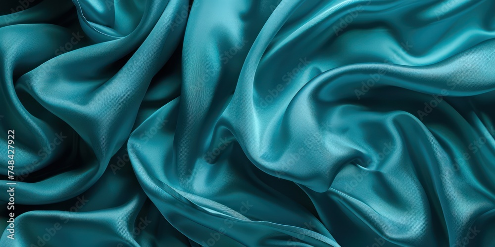 Abstract Blue color silk fabric weave of cotton or linen satin fabric lies texture background.
Abstract Blue color silk fabric weave of cotton or linen satin fabric lies texture background.