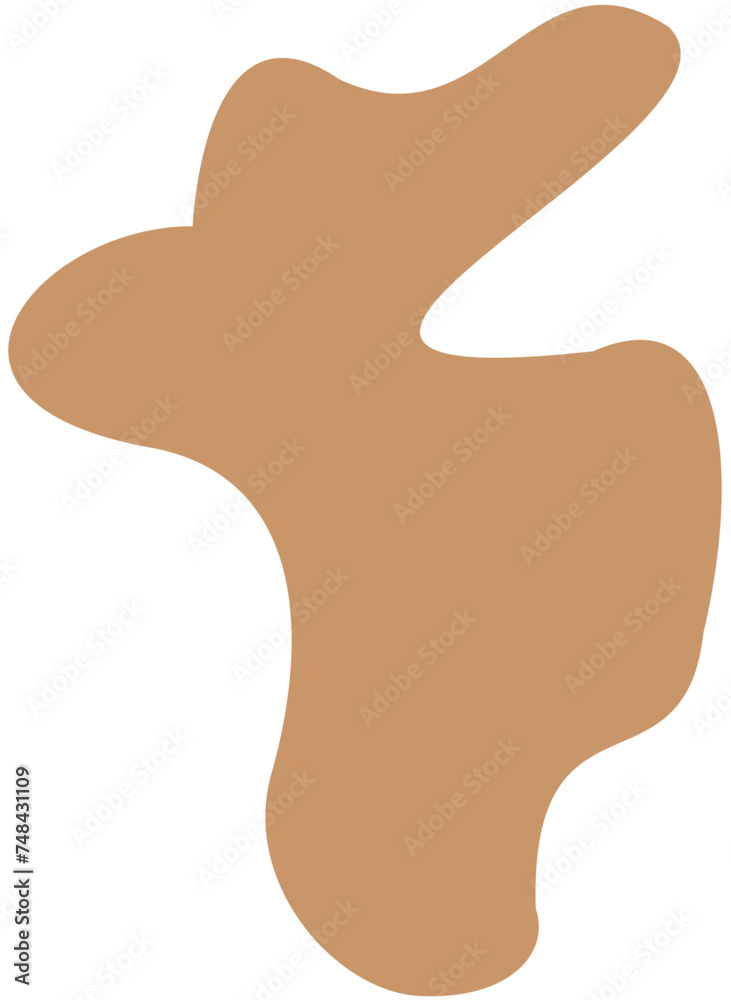 blob abstract shape flat color blob abstract shape flat color