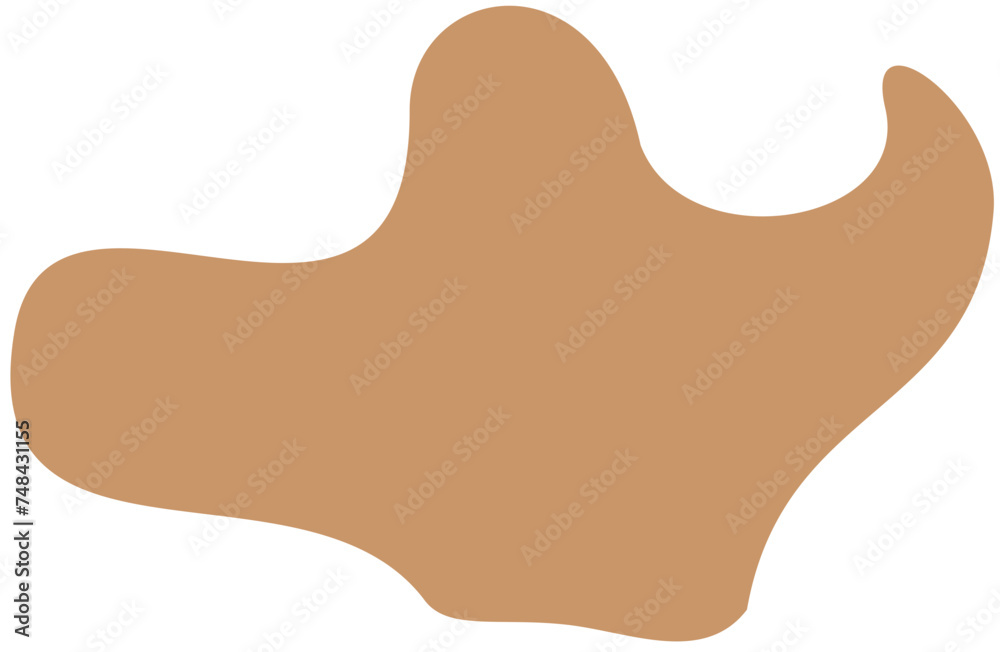 blob abstract shape flat color blob abstract shape flat color