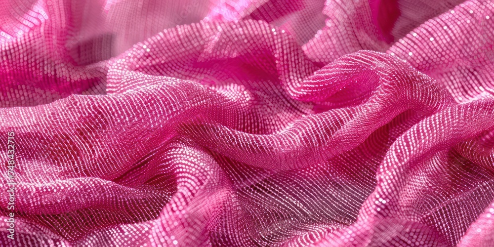 Abstract satin pink weave of cotton or linen satin fabric lies texture background.
Abstract satin pink weave of cotton or linen satin fabric lies texture background.