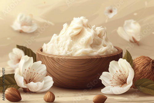 Protection: The thick consistency of shea butter helps to create a protective barrier on the skin