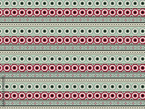 Tribal Ethinc Ztec Seamless Pattern Peruvian Aztec Artwork Vector colorful vintage pattern vector illustration design