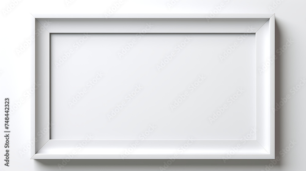 modern frame on white background modern frame on white background