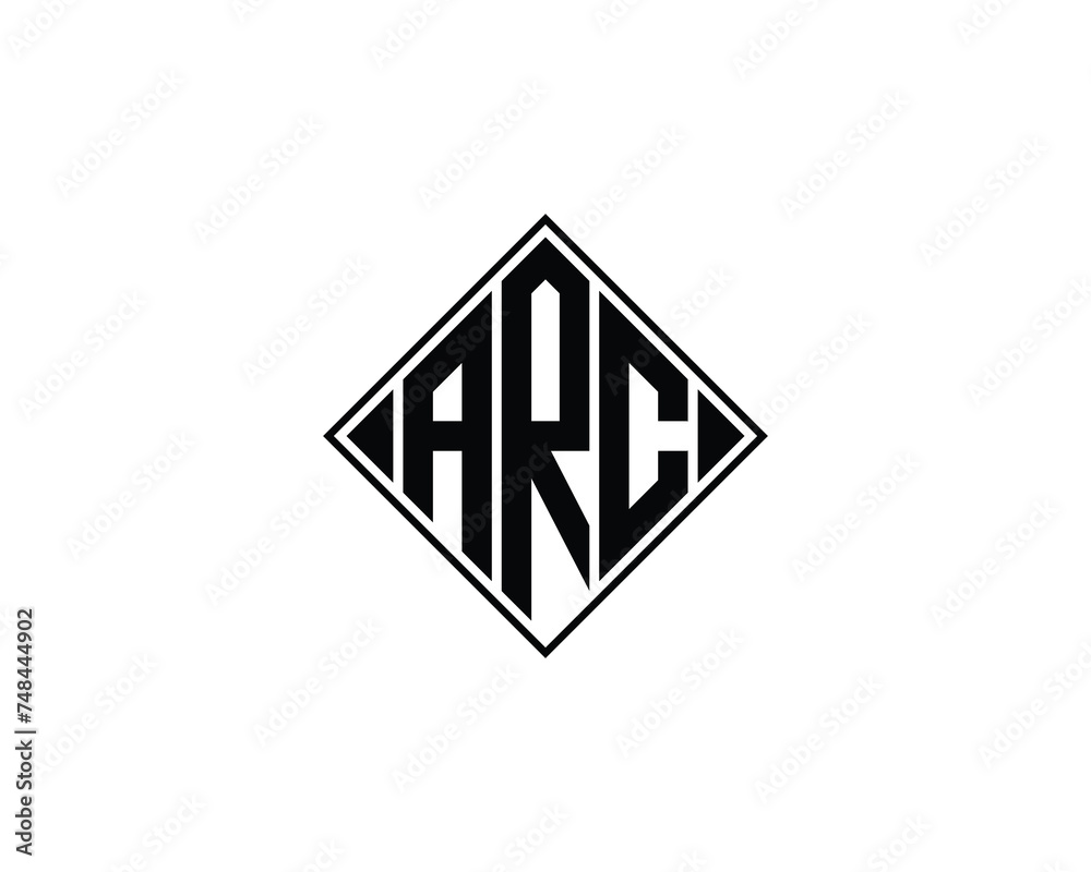ARC logo design vector template ARC logo design vector template
