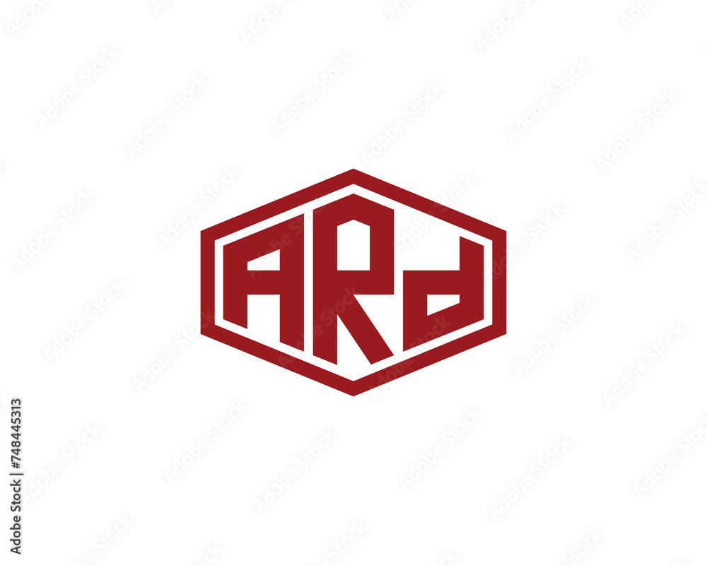 ARD logo design vector template ARD logo design vector template