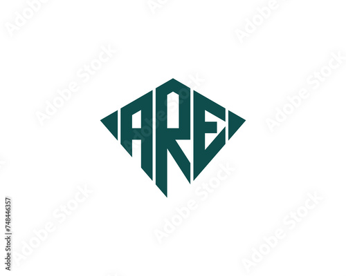 Free Download ARE Logo design vector template - GFXLoad