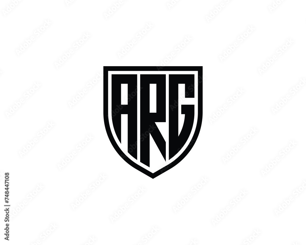 ARG Logo design vector template ARG Logo design vector template
