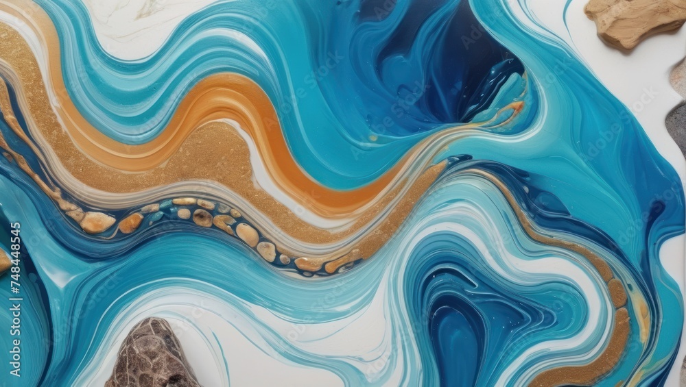 abstract fluid marble background acrylic paints. abstract fluid marble background acrylic paints.