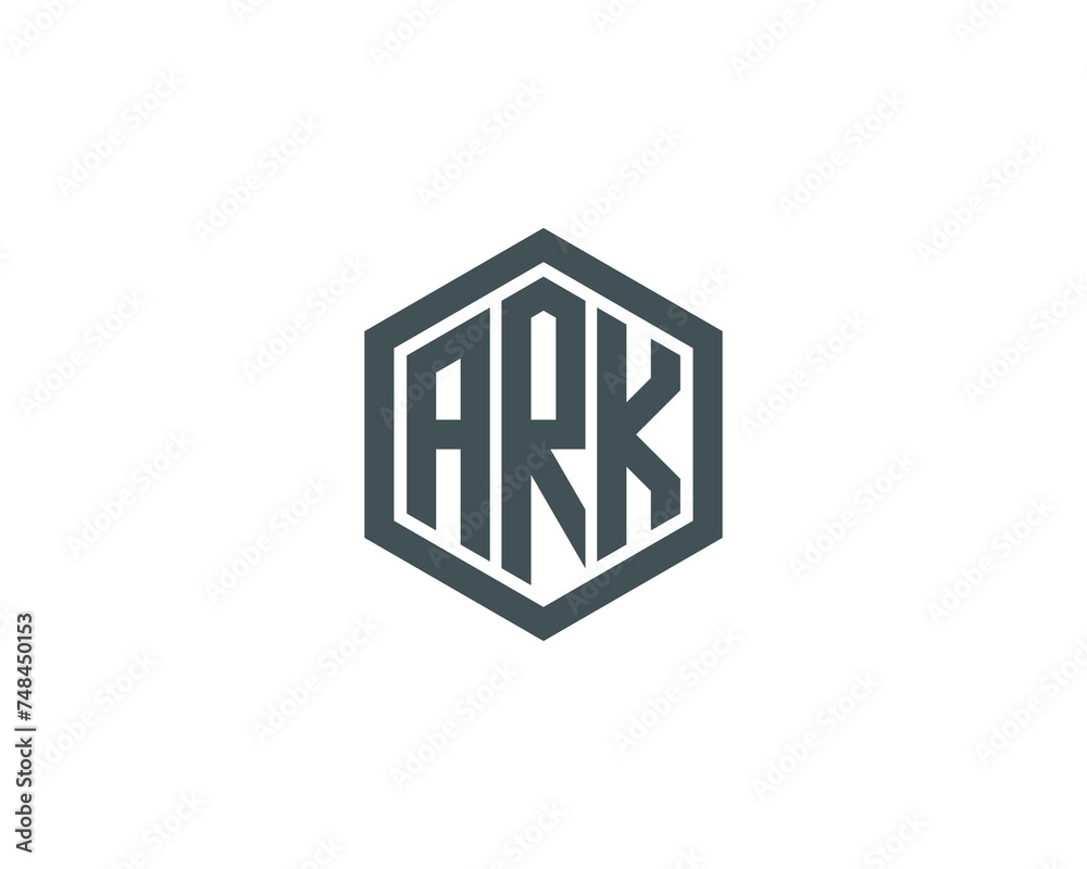 ARK logo design vector template ARK logo design vector template