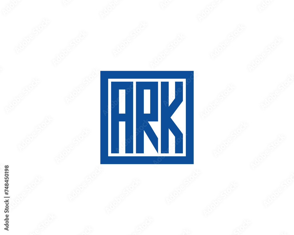 ARK logo design vector template ARK logo design vector template