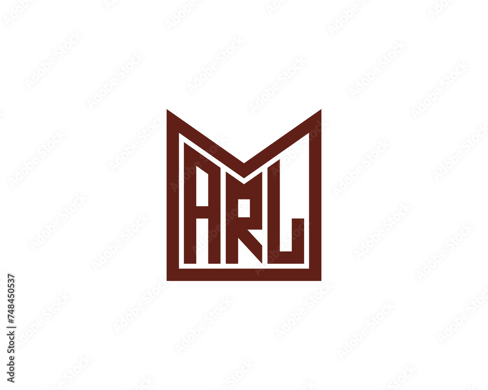 ARL logo design vector template ARL logo design vector template
