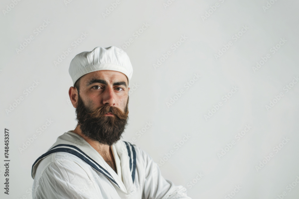 a seaman sailor man, his captivating smile complemented by the crisp elegance of his white uniform, evoking a sense of maritime grace. a seaman sailor man, his captivating smile complemented by the crisp elegance of his white uniform, evoking a sense of maritime grace.