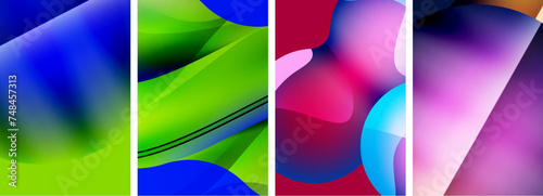 Abstract colors. Abstract backgrounds for wallpaper, business card, cover, poster, banner, brochure, header, website