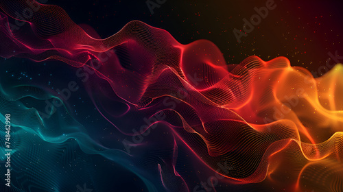 Multicolored smoke in black background, Movement of red smoke background. abstract background, love concept. Abstract of smoke on black background, Sweet pink smoke background 