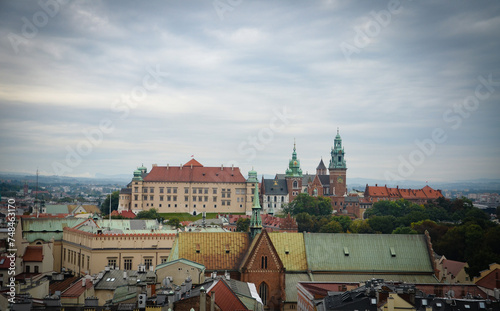 Wifok na Kraków z Wawelu photo