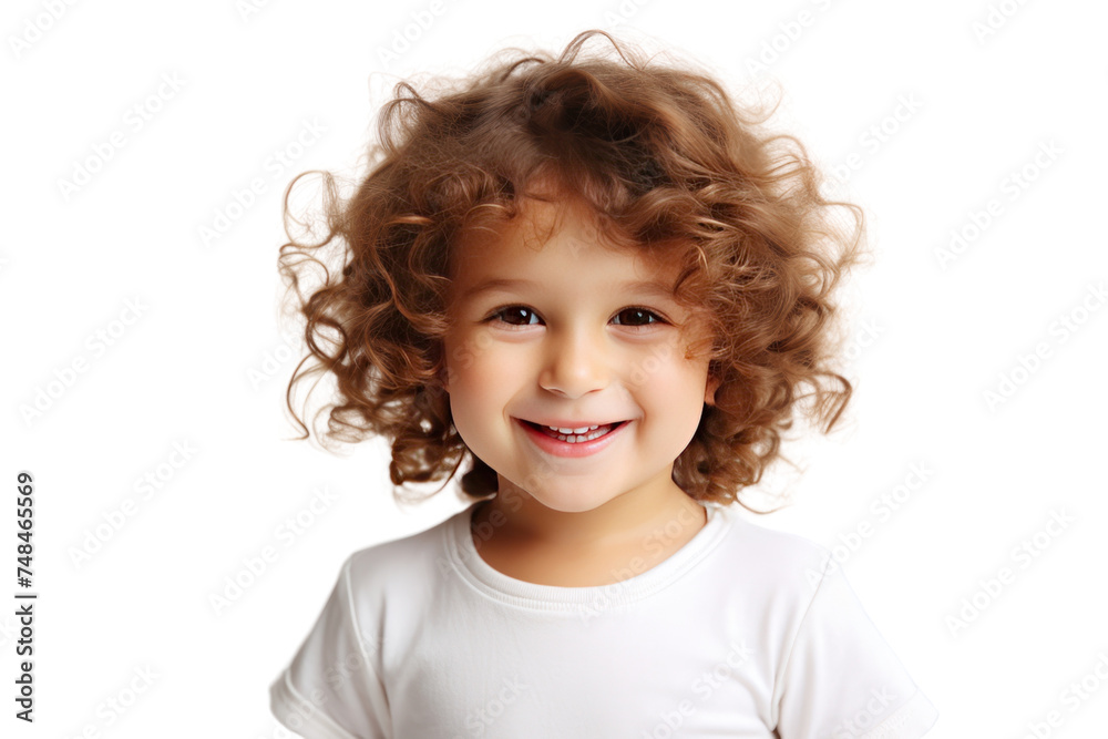 Little child smiles happily Isolated on transparent background. The face expresses the happiness and innocence of the child. Little child smiles happily Isolated on transparent background. The face expresses the happiness and innocence of the child.