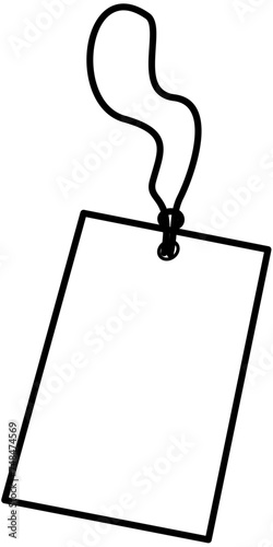 discount shopping tag outline