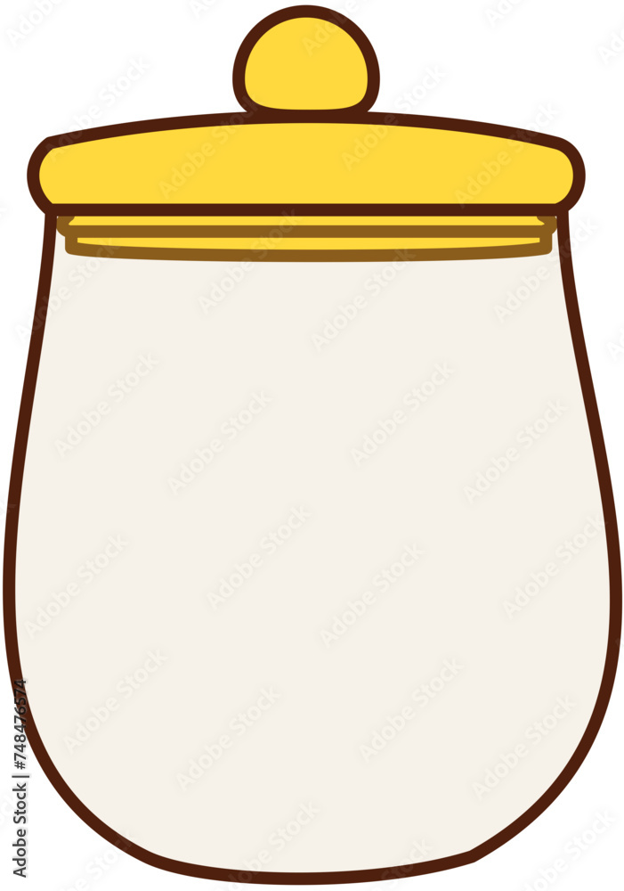 bottle, jar, flat color, doodle bottle, jar, flat color, doodle