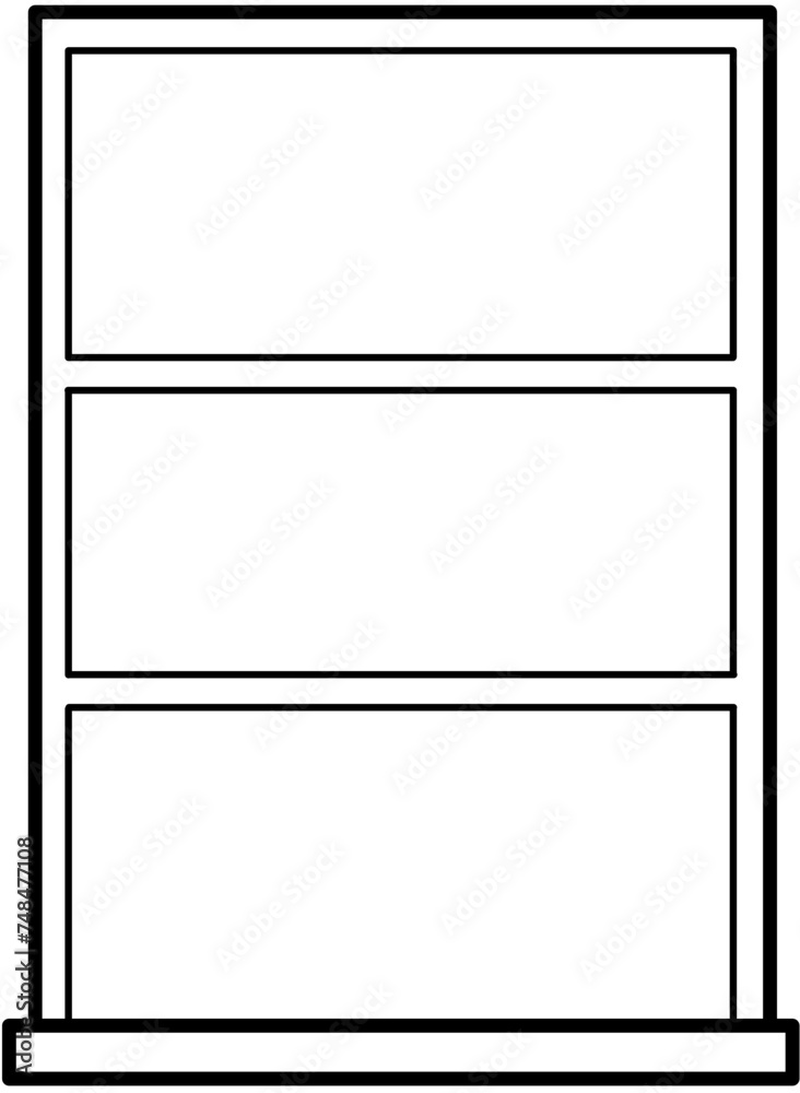 modern, furniture, outline, bookshelf modern, furniture, outline, bookshelf
