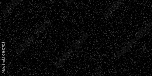 Black Abstract texture of Granite Concrete Stucco Marble, Polished Rock Chips, Vintage Quartz Terrazzo Flooring. Backdrop for Websites, Printing Fabric & Brochures, Interior & Social Media Graphics.
