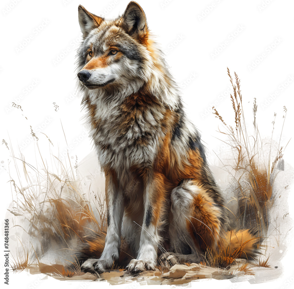 Obraz premium Mexican Wolf