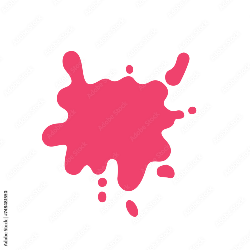 Ink Splash Shape Ink Splash Shape