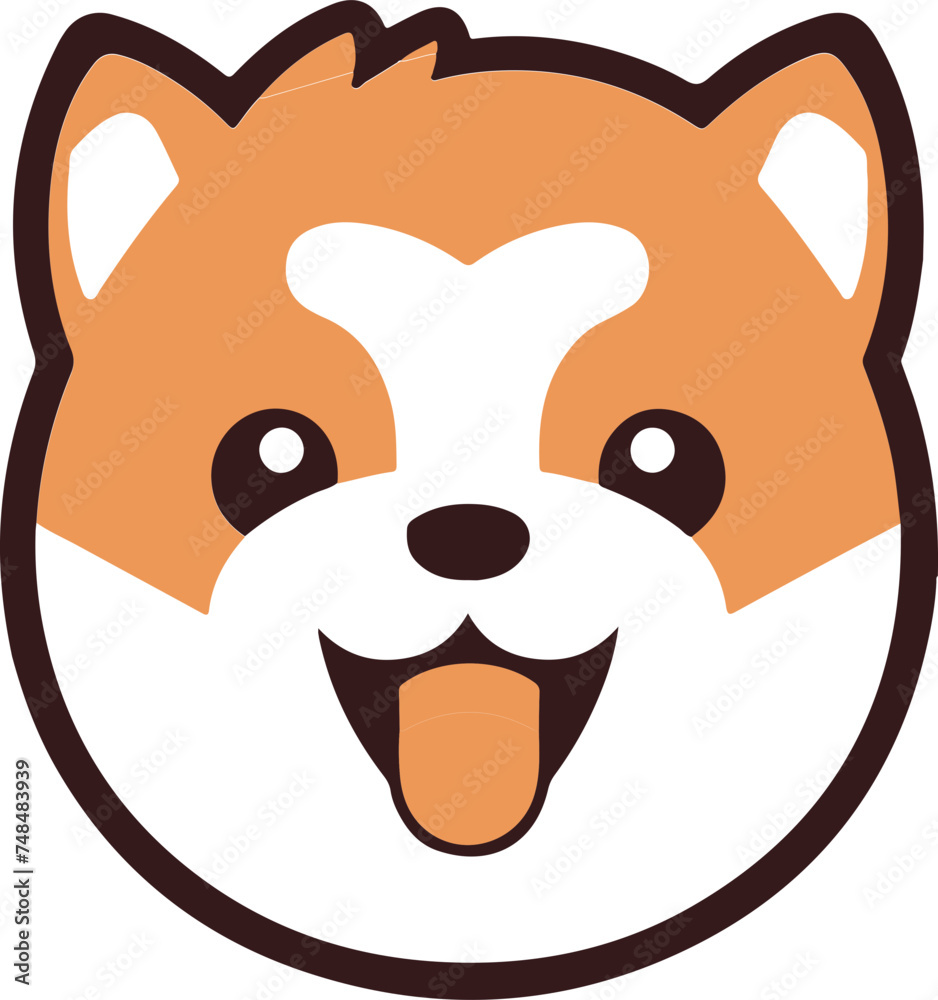 Vector of a smiling dog isolated on a white background, 웃고 있는 개의 벡터 파일 강아지 개 개일러스트 애견카페,하얀강아지,흰색강아지,애완동물 dog pet 펫시터 Vector of a smiling dog isolated on a white background, 웃고 있는 개의 벡터 파일 강아지 개 개일러스트 애견카페,하얀강아지,흰색강아지,애완동물 dog pet 펫시터