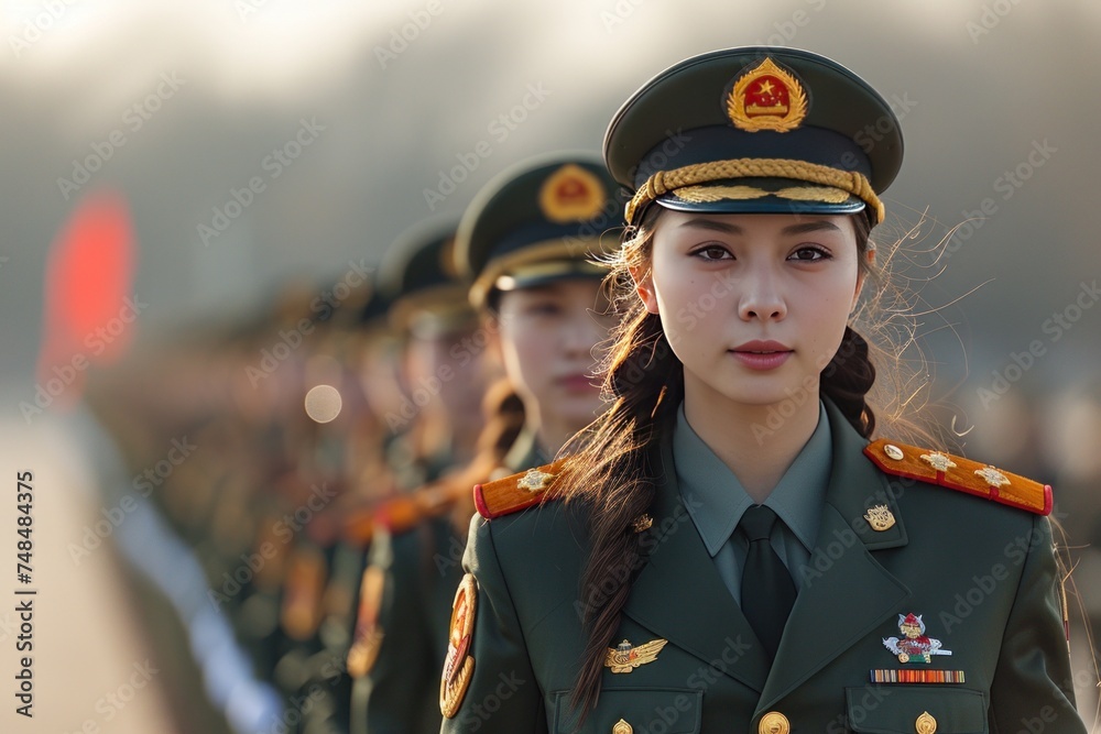 Classic Military Order: Military Parades with Disciplined Military Personnel in Traditional Uniforms Classic Military Order: Military Parades with Disciplined Military Personnel in Traditional Uniforms