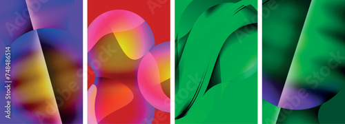 Abstract colors. Abstract backgrounds for wallpaper, business card, cover, poster, banner, brochure, header, website