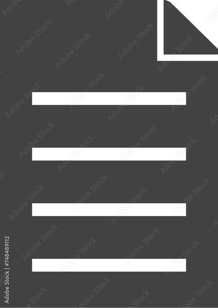 Document paper, file icon Document paper, file icon
