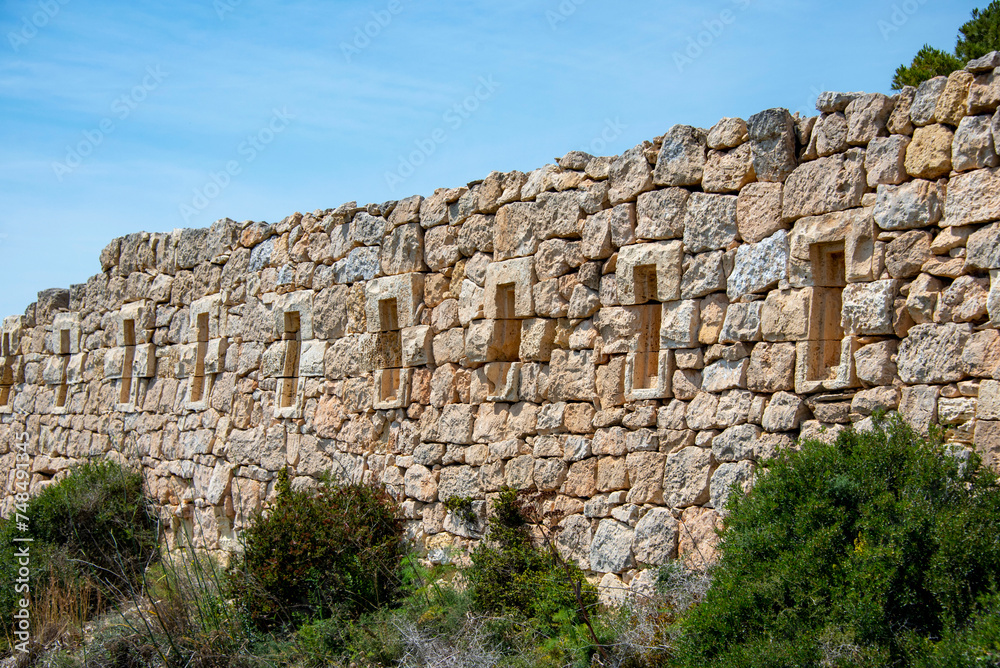 Victoria Lines Fortification Walls - Malta